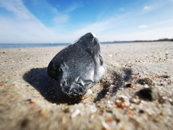 Steinchen am Strand auf dem Priwall